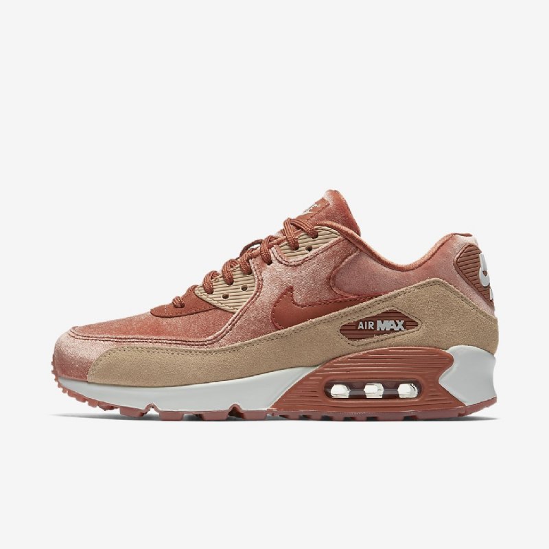 Nike Air Max 90 Naisten Lx Pölyinen Fishing Beige Bio Summit Valkoinen