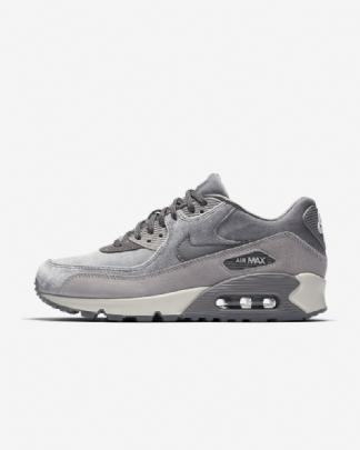 Nike Air Max 90 Naisten Lx Smoke Gun Harmaa Tunnelma Summit White