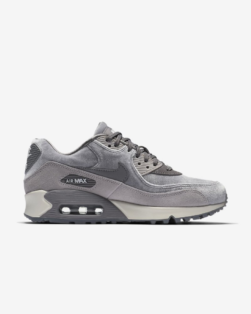 Nike Air Max 90 Naisten Lx Smoke Gun Harmaa Tunnelma Summit White