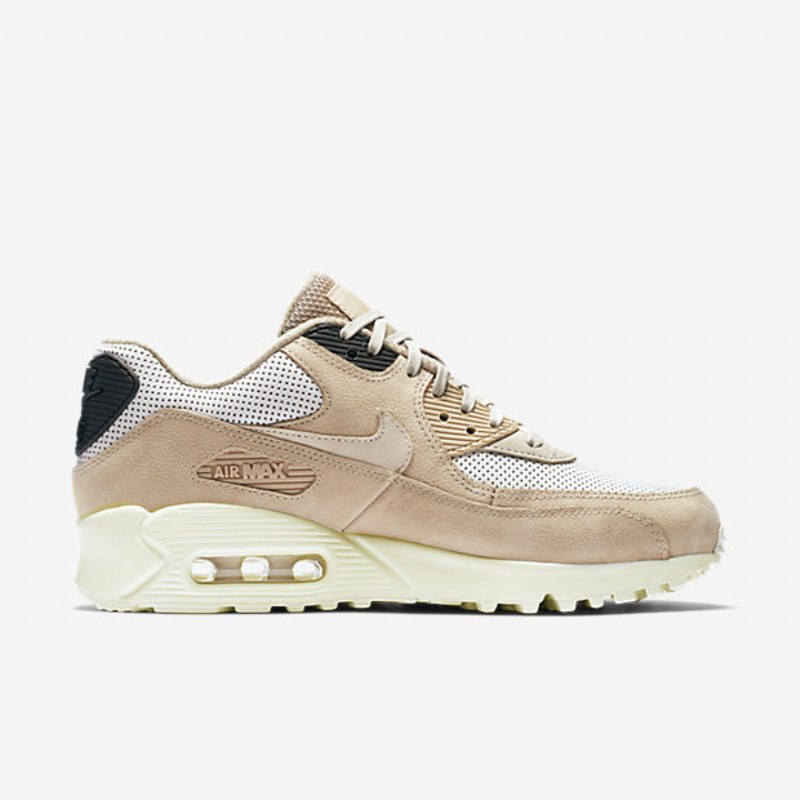 Nike Air Max 90 Naisten Pinnacle Fungus Light Bone Black Kaurapuuro