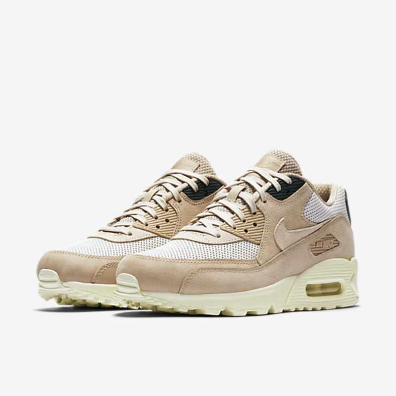 Nike Air Max 90 Naisten Pinnacle Fungus Light Bone Black Kaurapuuro