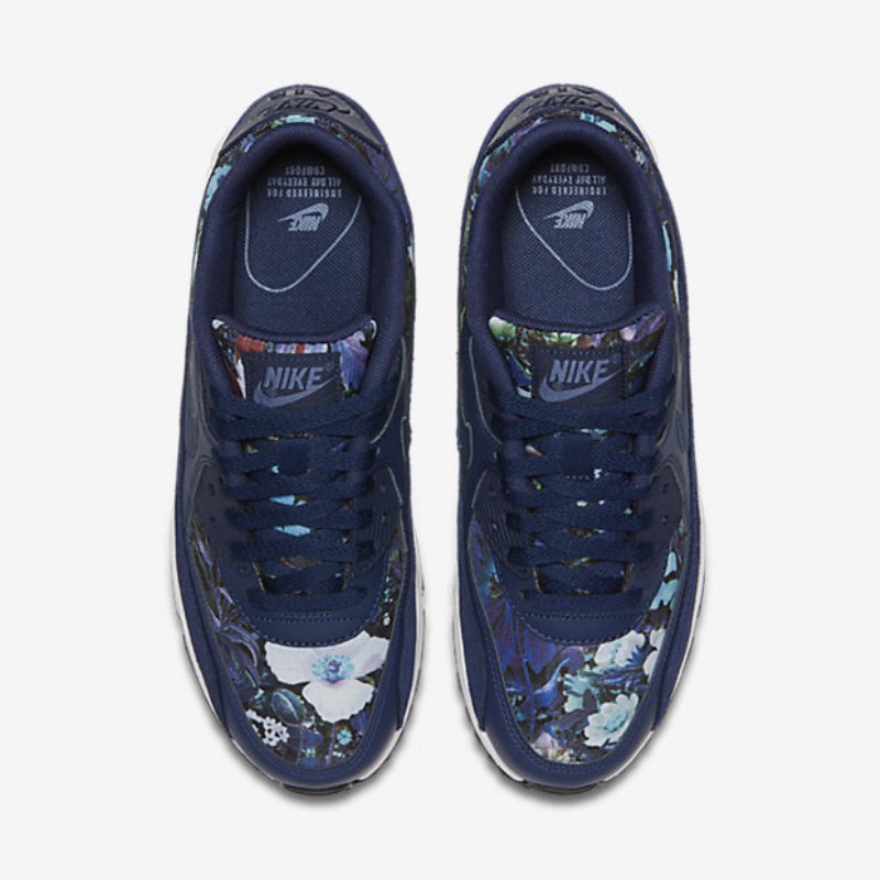 Nike Air Max 90 Naisten Se Binary Blue Moon Summit White