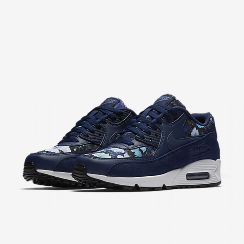 Nike Air Max 90 Naisten Se Binary Blue Moon Summit White