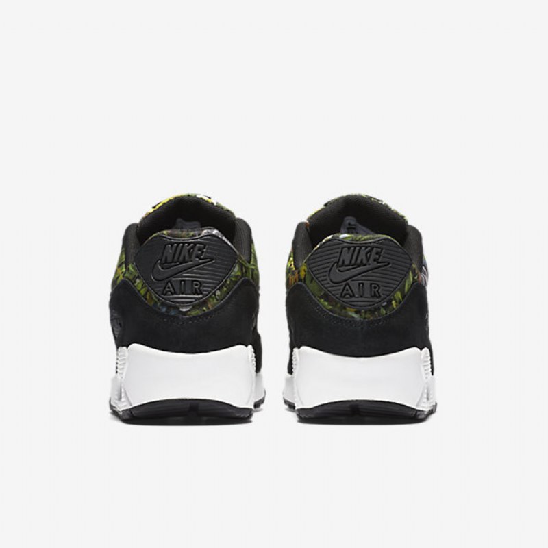 Nike Air Max 90 Naisten Se Musta Pinkki Prism Summit Valkoinen