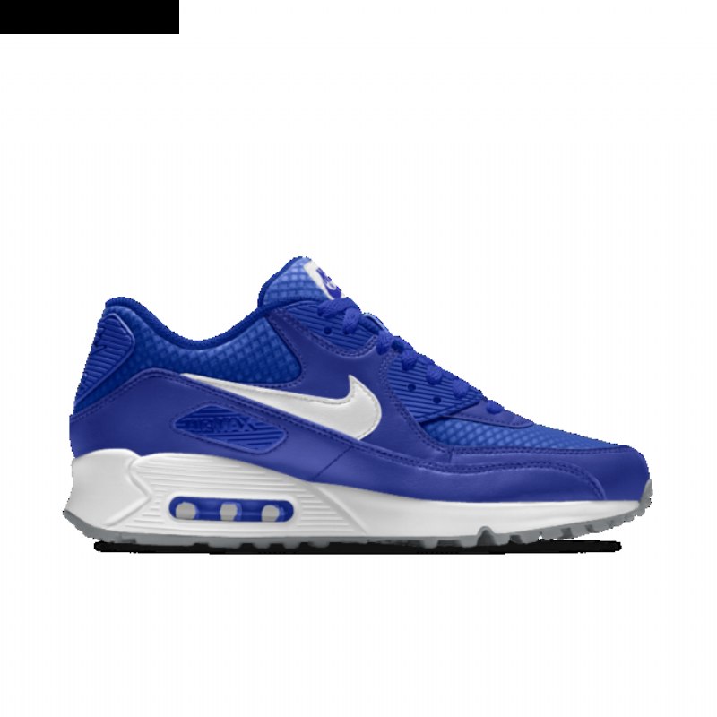 Nike Air Max 90 Naisten Sininen Valkoinen Harmaa