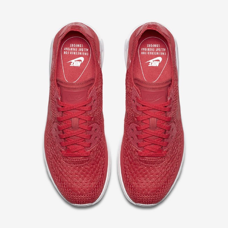Nike Air Max 90 Naisten Ultra 2.0 Flyknit Geranium White