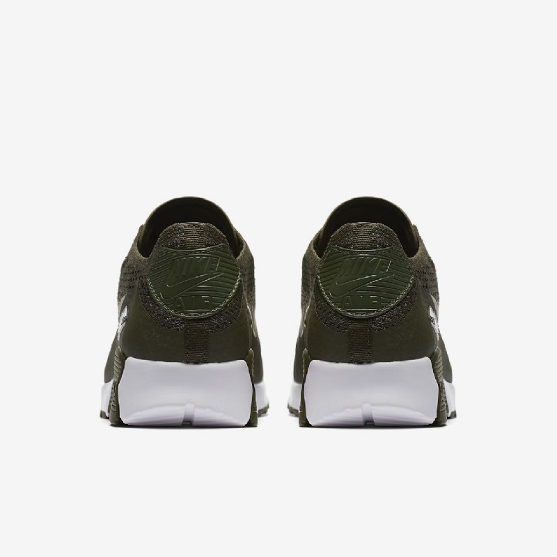 Nike Air Max 90 Naisten Ultra 2.0 Flyknit Khaki Cargo White Olive Neutraali