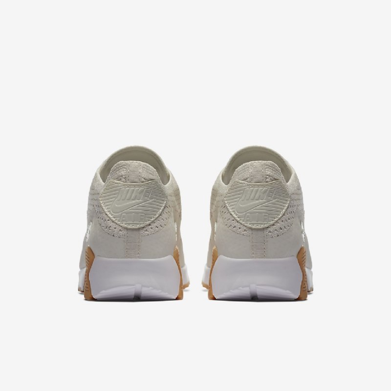 Nike Air Max 90 Naisten Ultra 2.0 Flyknit Sailing Sand Keltainen Purukumi Valkoinen