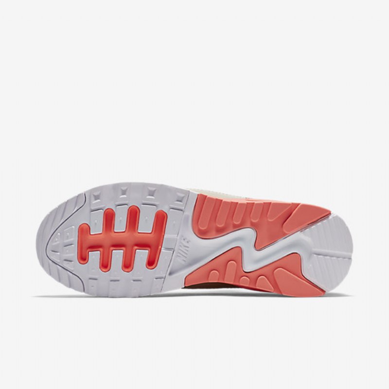 Nike Air Max 90 Naisten Ultra 2.0 Oats White Tummanharmaa Lava Glow