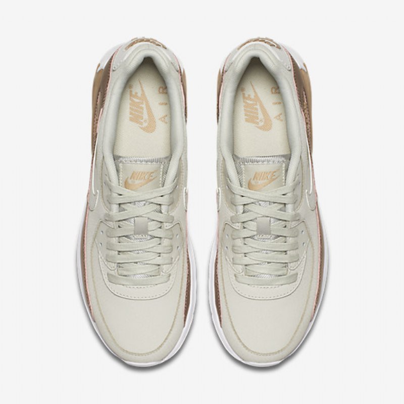 Nike Air Max 90 Naisten Ultra Se Light Bone Valkoinen Metallinpunainen Pronssi
