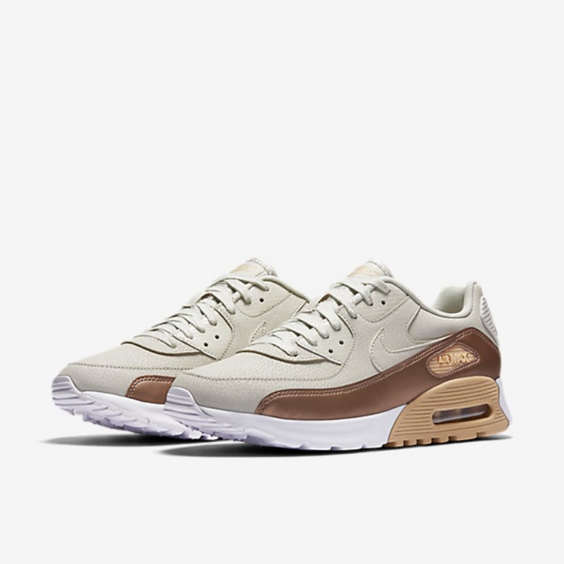 Nike Air Max 90 Naisten Ultra Se Light Bone Valkoinen Metallinpunainen Pronssi
