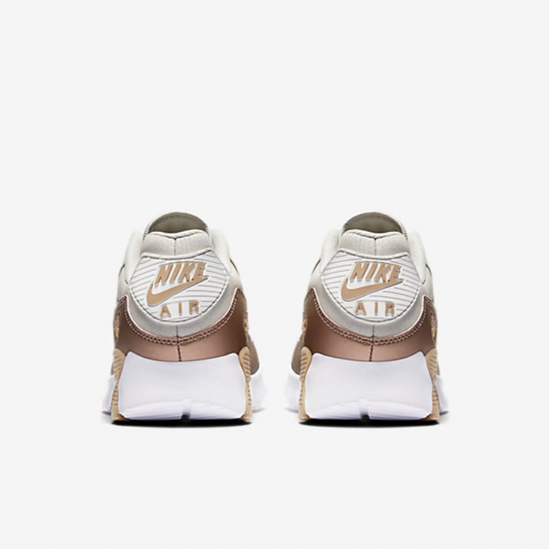 Nike Air Max 90 Naisten Ultra Se Light Bone Valkoinen Metallinpunainen Pronssi