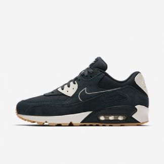 Nike Air Max 90 Premium Miesten Armory Navy Sail Gum Keltainen