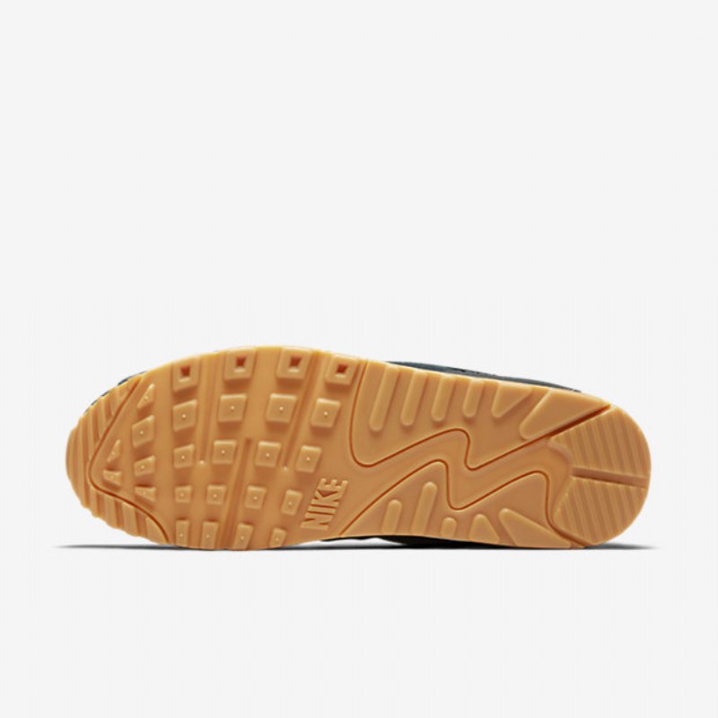 Nike Air Max 90 Premium Miesten Armory Navy Sail Gum Keltainen