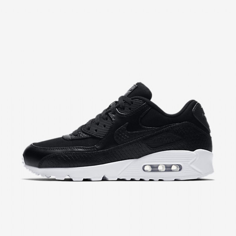Nike Air Max 90 Premium Miesten Musta Valkoinen