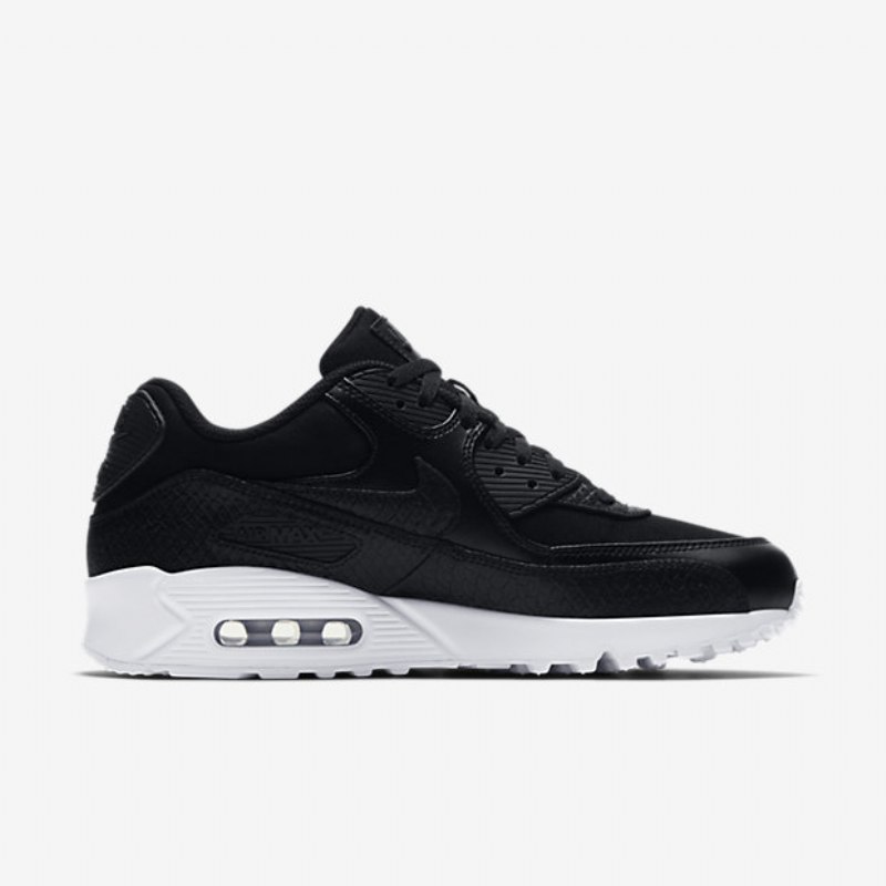 Nike Air Max 90 Premium Miesten Musta Valkoinen