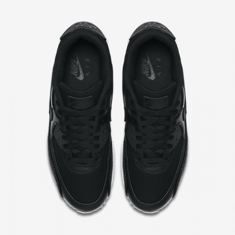 Nike Air Max 90 Premium Miesten Musta Valkoinen