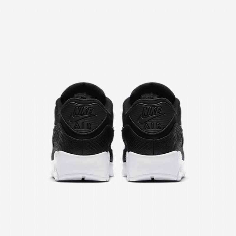 Nike Air Max 90 Premium Miesten Musta Valkoinen