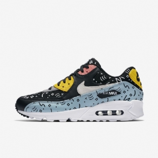 Nike Air Max 90 Premium Miesten Ocean Bliss Black Crimson Sailing