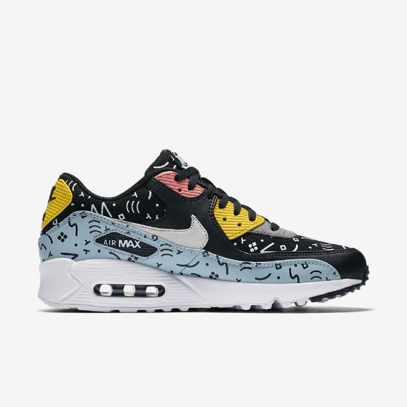 Nike Air Max 90 Premium Miesten Ocean Bliss Black Crimson Sailing