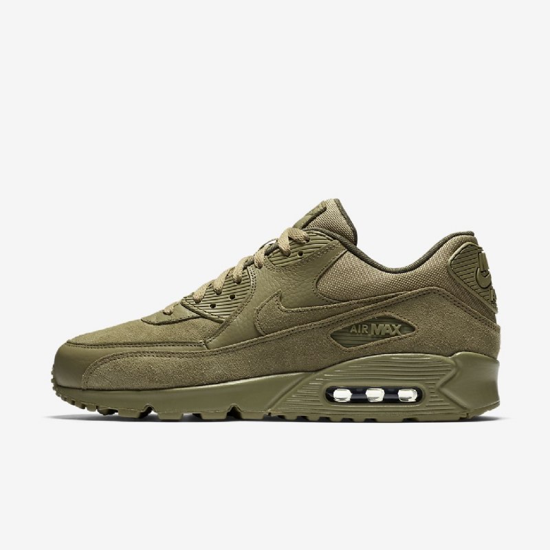 Nike Air Max 90 Premium Miesten Olive Neutraali Oliivi Tarkoittaa