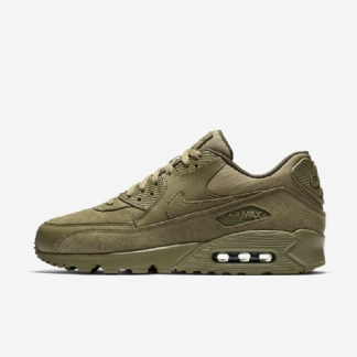 Nike Air Max 90 Premium Miesten Olive Neutraali Oliivi Tarkoittaa