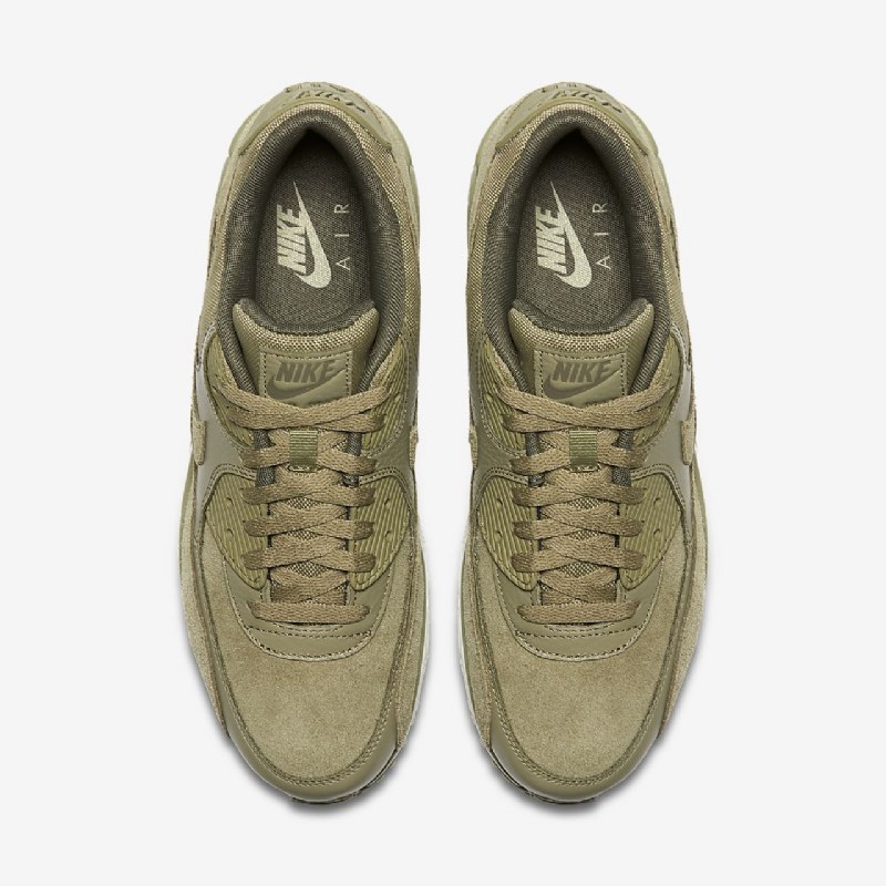 Nike Air Max 90 Premium Miesten Olive Neutraali Oliivi Tarkoittaa