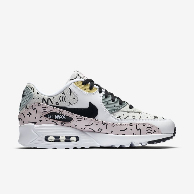 Nike Air Max 90 Premium Miesten Rose Tuskin Valkoinen Kirkas Hohkakivi Musta