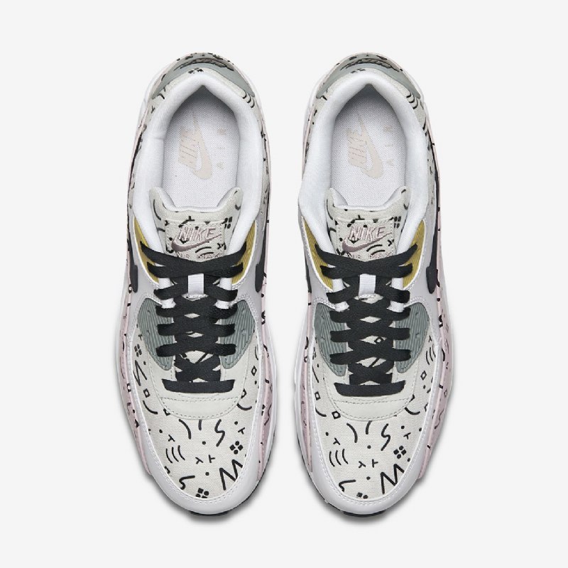 Nike Air Max 90 Premium Miesten Rose Tuskin Valkoinen Kirkas Hohkakivi Musta