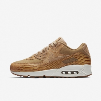 Nike Air Max 90 Premium Miesten Vachetta Tan Elemental Gold Sail