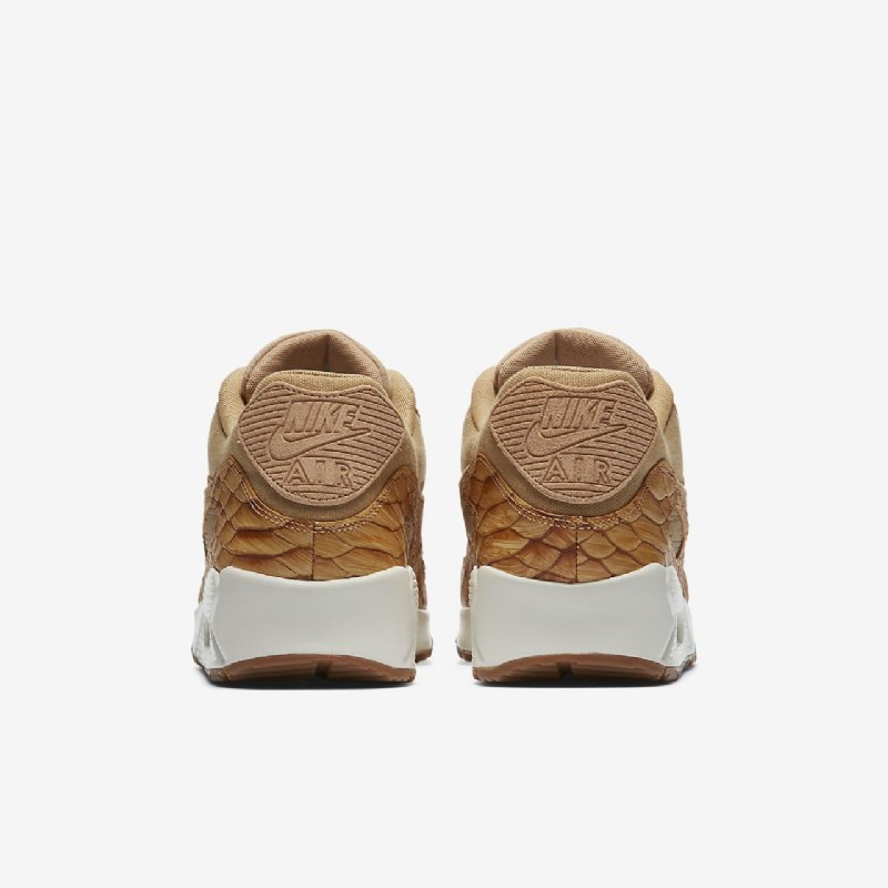 Nike Air Max 90 Premium Miesten Vachetta Tan Elemental Gold Sail