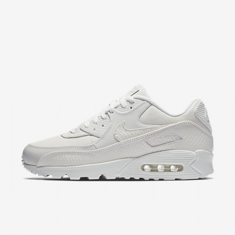 Nike Air Max 90 Premium Miesten Valkoinen Toppi