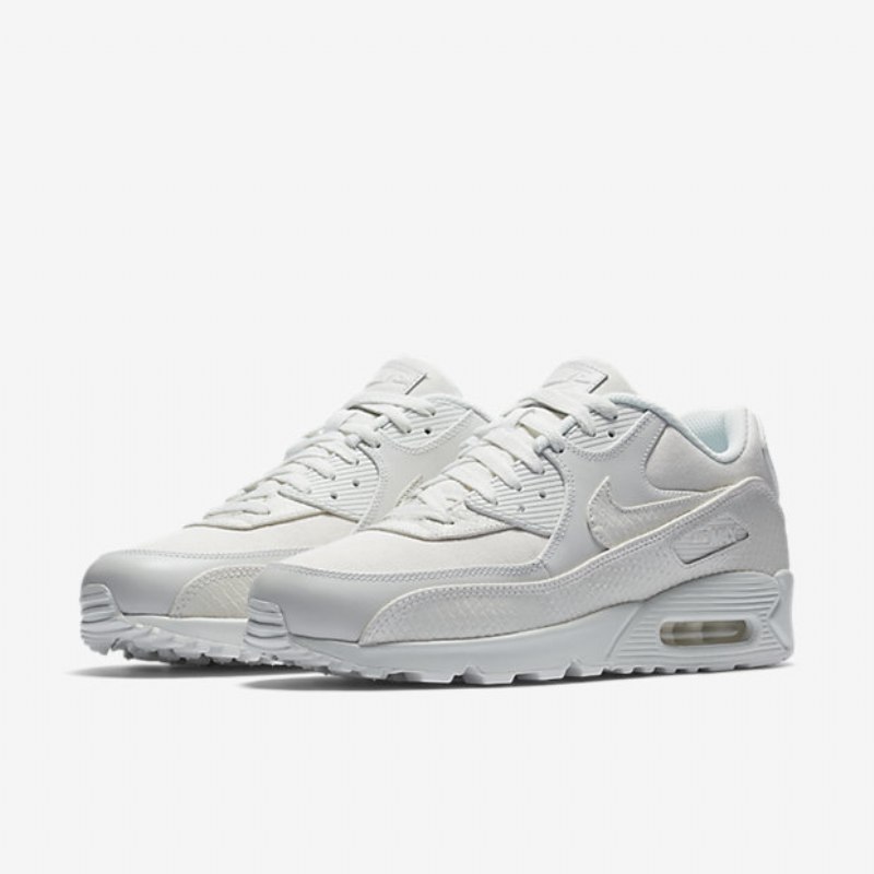 Nike Air Max 90 Premium Miesten Valkoinen Toppi