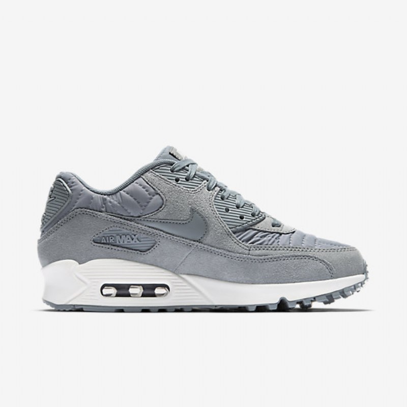 Nike Air Max 90 Premium Naisten Kylmä Norsunluunharmaa