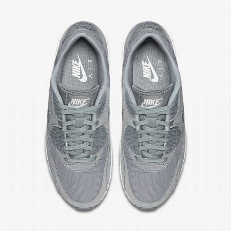 Nike Air Max 90 Premium Naisten Kylmä Norsunluunharmaa