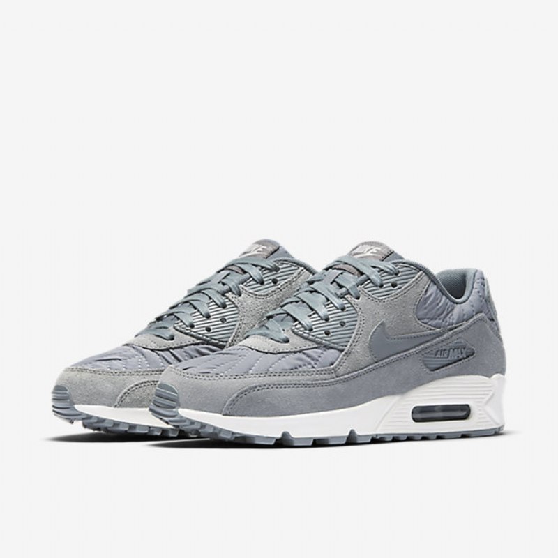 Nike Air Max 90 Premium Naisten Kylmä Norsunluunharmaa
