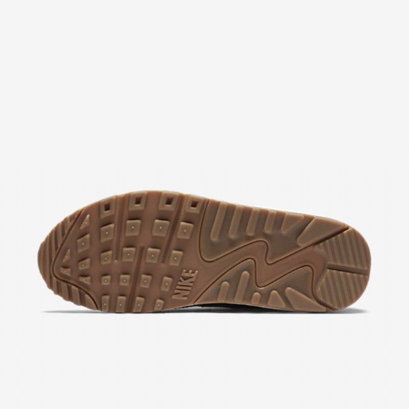 Nike Air Max 90 Premium Naisten Musta Purjehduskumi Keskiruskea