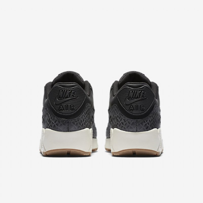 Nike Air Max 90 Premium Naisten Musta Purjehduskumi Keskiruskea