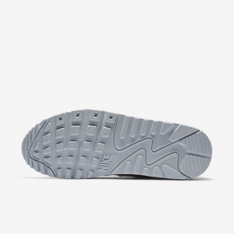 Nike Air Max 90 Premium Naisten Pure Platinum White Metallic Hopea
