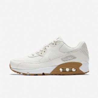 Nike Air Max 90 Premium Naisten Purjekumi Vaaleanruskea Valkoinen
