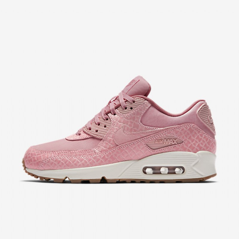Nike Air Max 90 Premium Naisten Sailing Red Star Pink Helmipöly