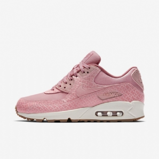 Nike Air Max 90 Premium Naisten Sailing Red Star Pink Helmipöly