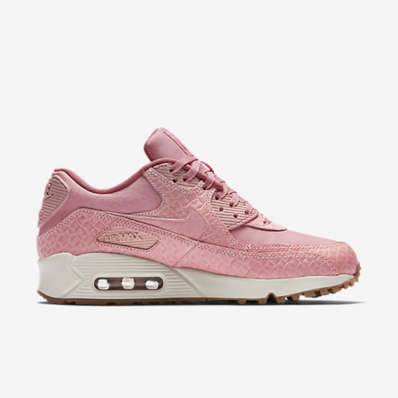 Nike Air Max 90 Premium Naisten Sailing Red Star Pink Helmipöly