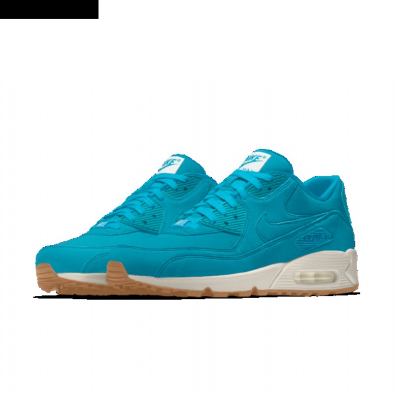 Nike Air Max 90 Premium Naisten Sininen Klooripurjekumikumi