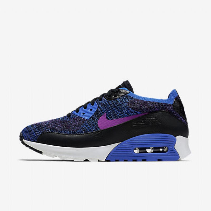Nike Air Max 90 Ultra 2.0 Flyknit Nmmp Naisten Sininen Juoksija Hyper Violetti