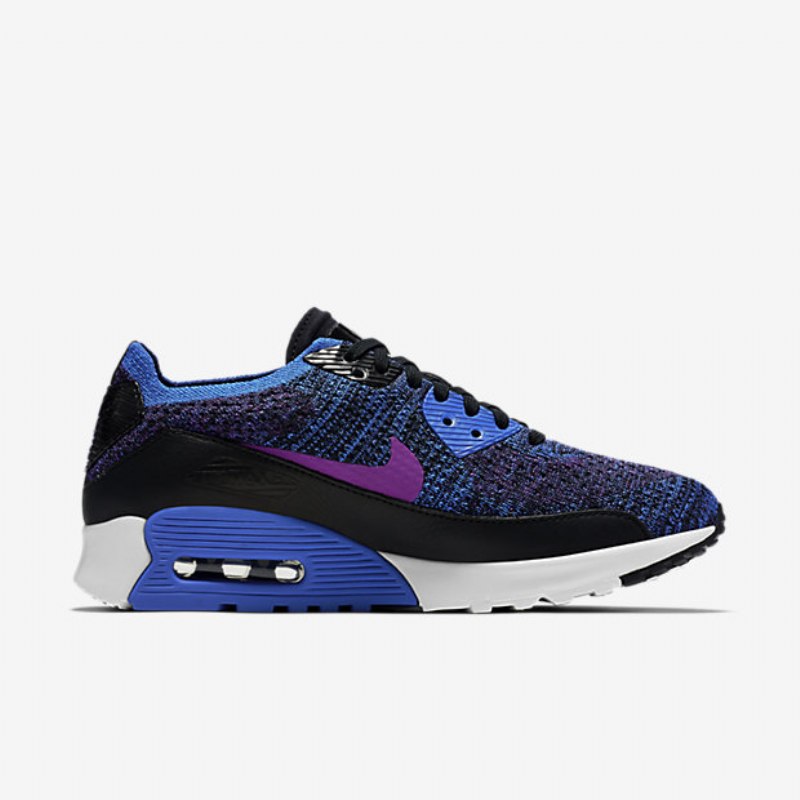 Nike Air Max 90 Ultra 2.0 Flyknit Nmmp Naisten Sininen Juoksija Hyper Violetti