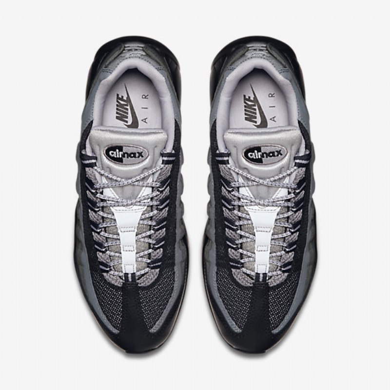 Nike Air Max 95 Essential Miesten Kengät Musta Antrasiitti Viileä Harmaa Susi