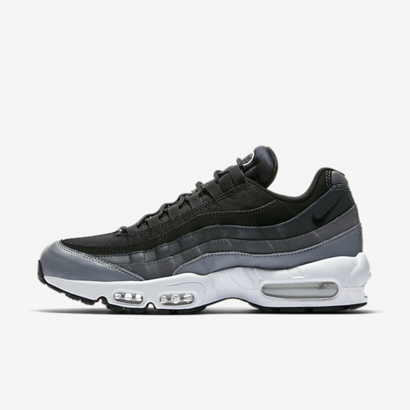 Nike Air Max 95 Essential Miesten Kengät Musta Harmaa Tummanharmaa