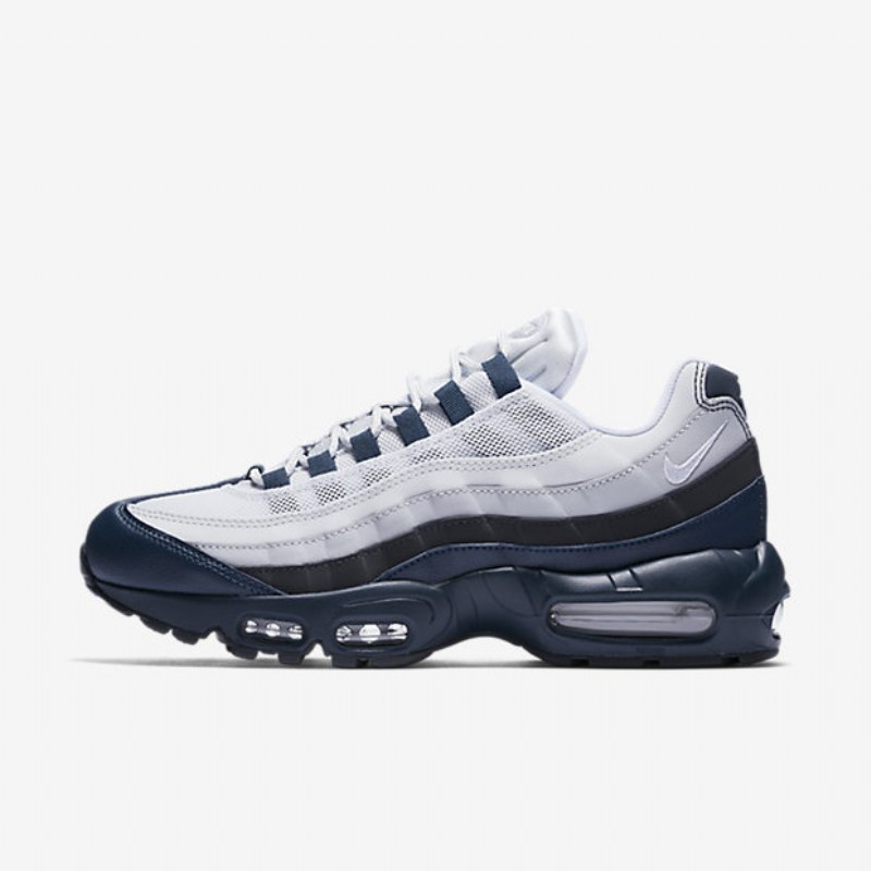 Nike Air Max 95 Essential Miesten Kengät Navy Antrasiitinharmaa Wolf White