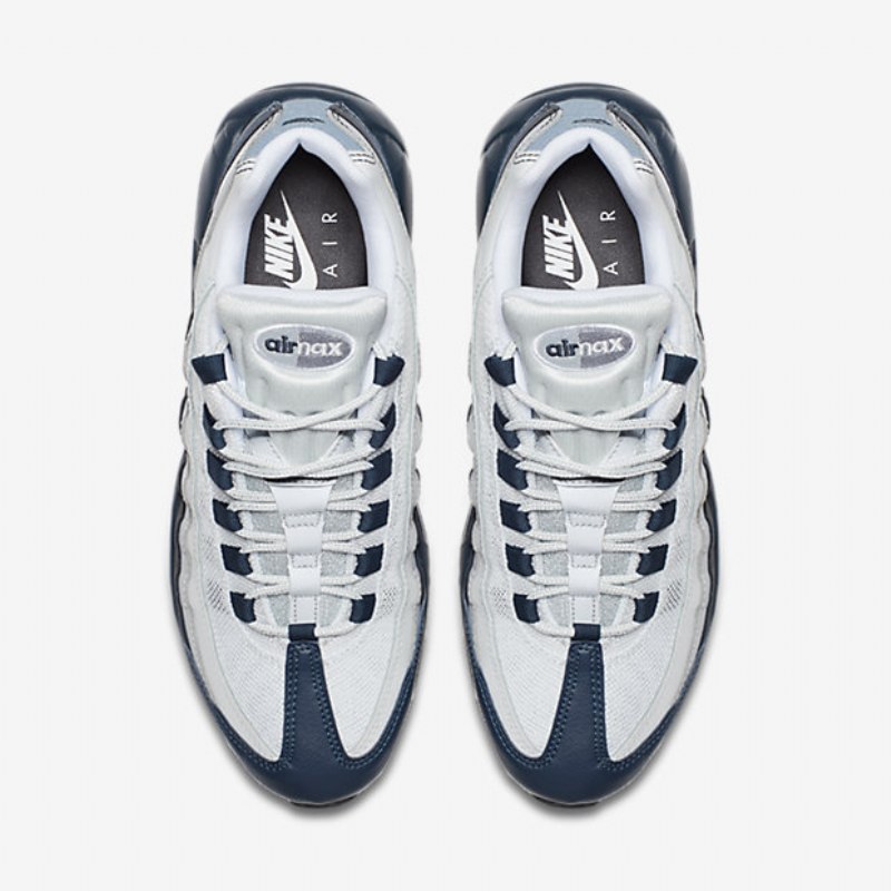 Nike Air Max 95 Essential Miesten Kengät Navy Antrasiitinharmaa Wolf White
